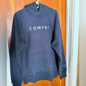 COMFRT Navy Blue Hoodie Sweater NWOT